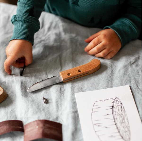 Kit enfant pour fabriquer son couteau